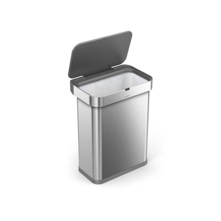 POUBELLE INOX A CONTRﾔLE VOCAL