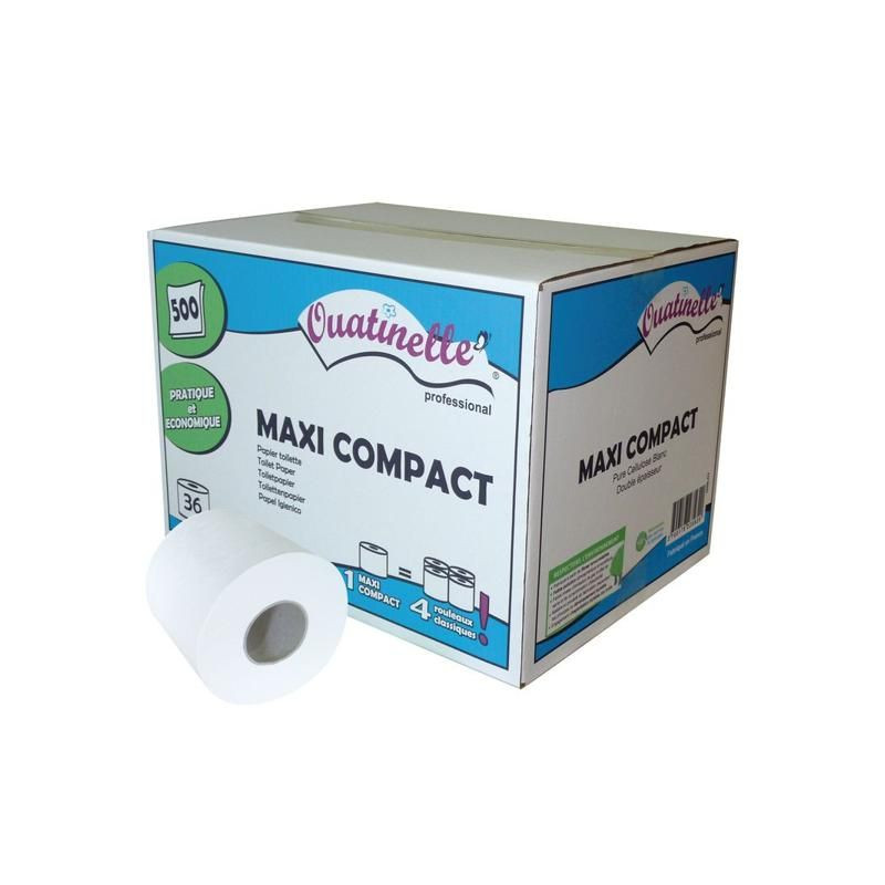 PAPIER TOILETTE EN ROULEAU RECHARGE 36X500
