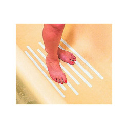 LOT DE 20 BANDES ANTIDERAPANTES ADHESIVES