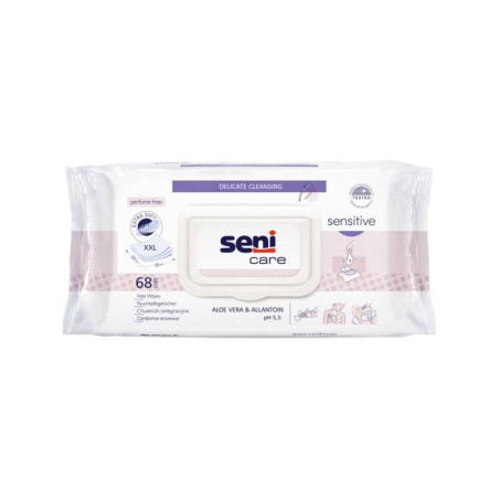 LINGETTES SENSITIVES POUR PEAU SENSIBLE
