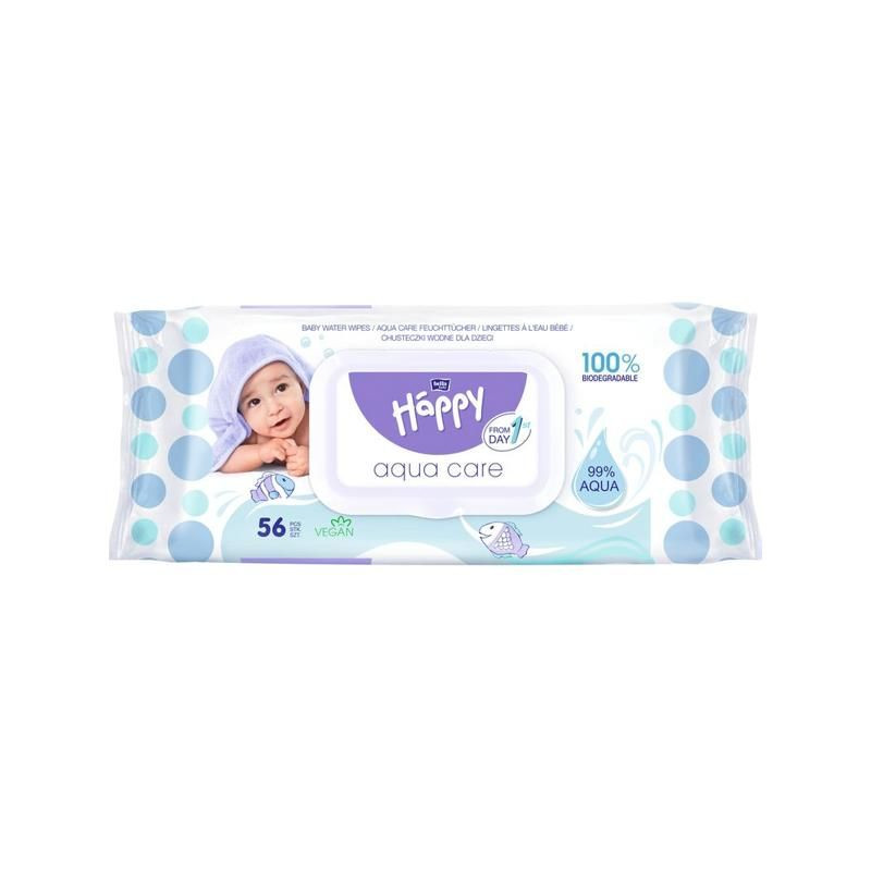 LINGETTES AQUA CARE HAPPY