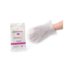 Gants De Toilette à Usage Unique Hartmann ValaClean - Modèles Basic, Soft Ou Film - Doux, Absorbants, Jetables - 4