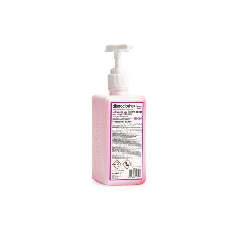 SAVON DE FRICTION A LA CHLORHEXIDINE 4% 500ML AVEC POMPE