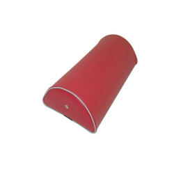 COUSSIN 1/2 CYLINDRIQUE POUR TABLE - PIVOINE