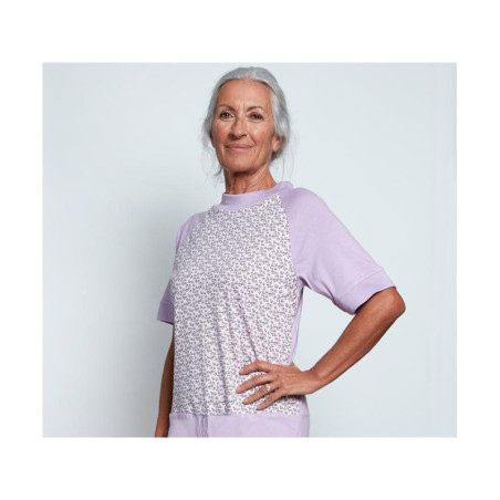 PYJAMA GRENOUILLERE MANCHES ET JAMBES COURTES JERSEY FANTAISIE LIBERTY PARME