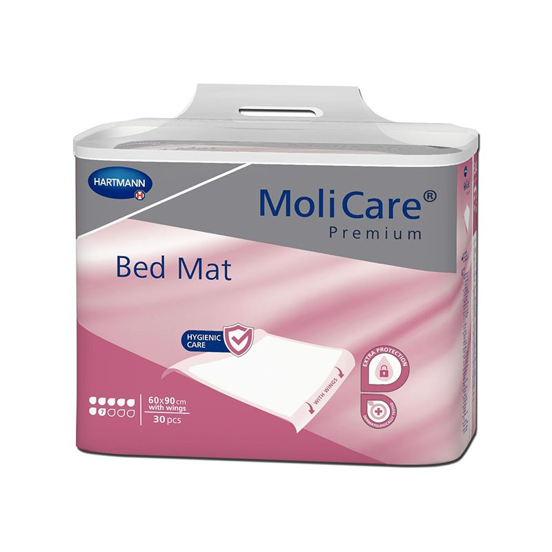 ALESES MOLICARE PREMIUM BED MAT BORDABLE 7 GOUTTES 60X90CM