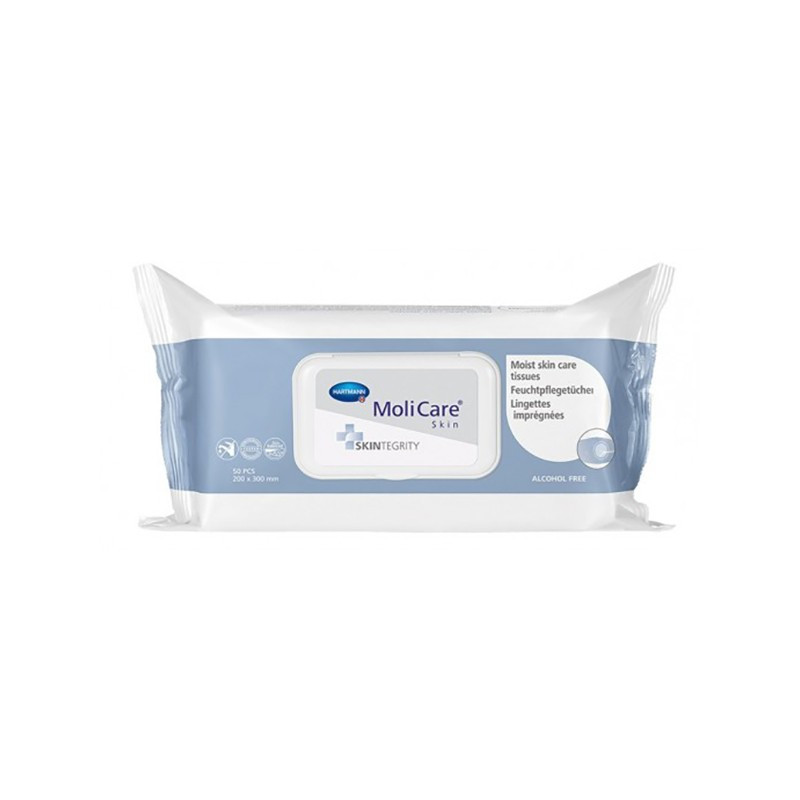 LINGETTES IMPREGNEES MOLICARE SKIN