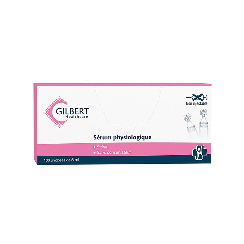 SERUM PHYSIOLOGIQUE GILBERT HEALTHCARE