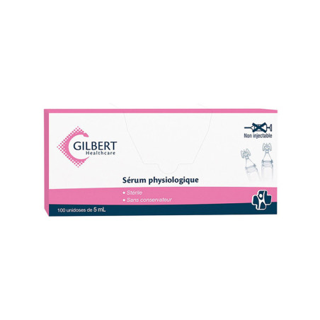 SERUM PHYSIOLOGIQUE GILBERT HEALTHCARE