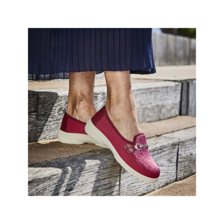 Mocassin Magik d'été rouge CHUT femme