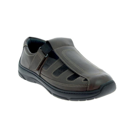 Sandale orthopédique homme marron CHUT OTIS