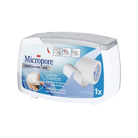 SPARADRAP 3M MICROPORE NT NG HOP 9,14MX2,5CM