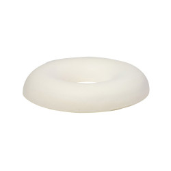 COUSSIN FORME BOUEE EN JERSEY COTON BLANC