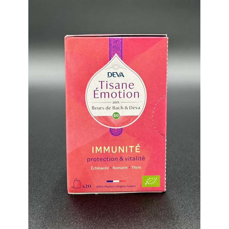 FLEURS DE BACH TISANE EMOTION IMMUNITE DEVA