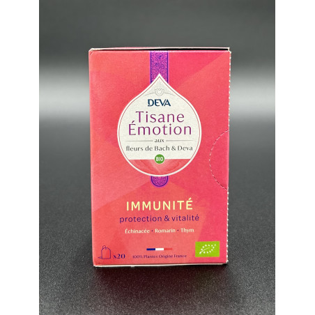 FLEURS DE BACH TISANE EMOTION IMMUNITE DEVA
