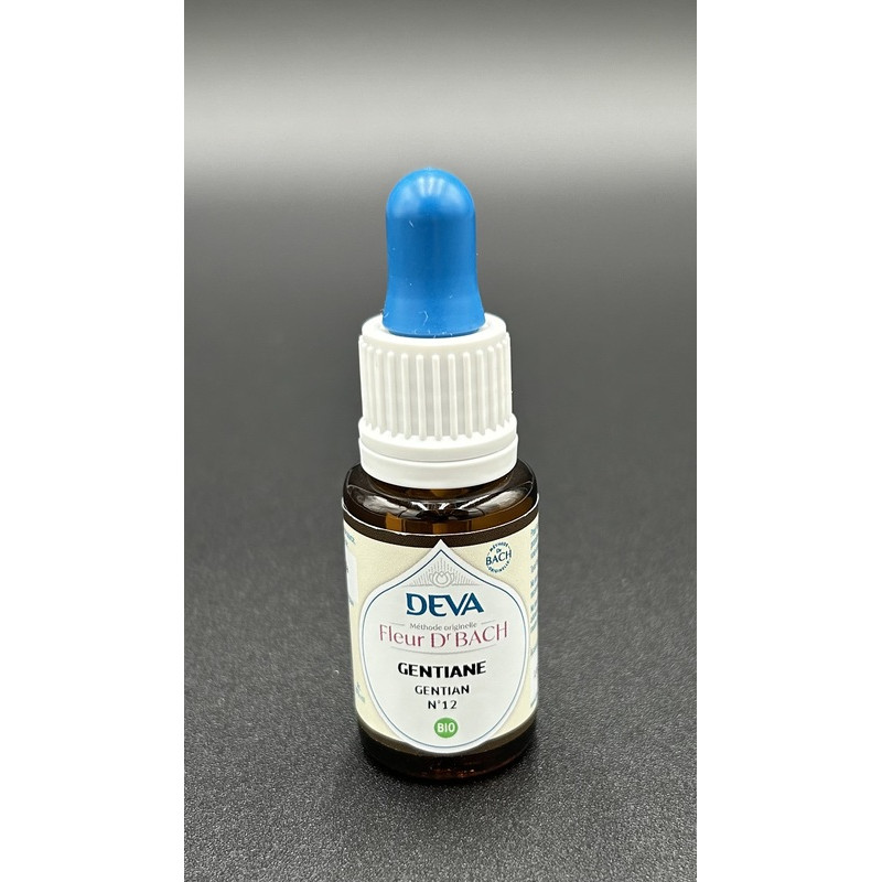 FLEURS DE BACH ELIXIR GENTIANE 15ML DEVA