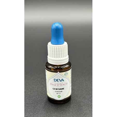FLEURS DE BACH ELIXIR GENTIANE 15ML DEVA