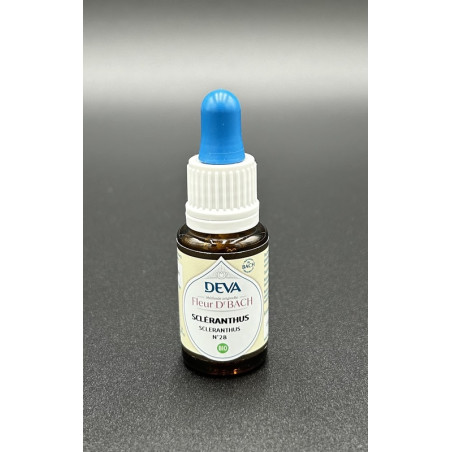 FLEURS DE BACH ELIXIR SCLERANTHUS 15ML DEVA