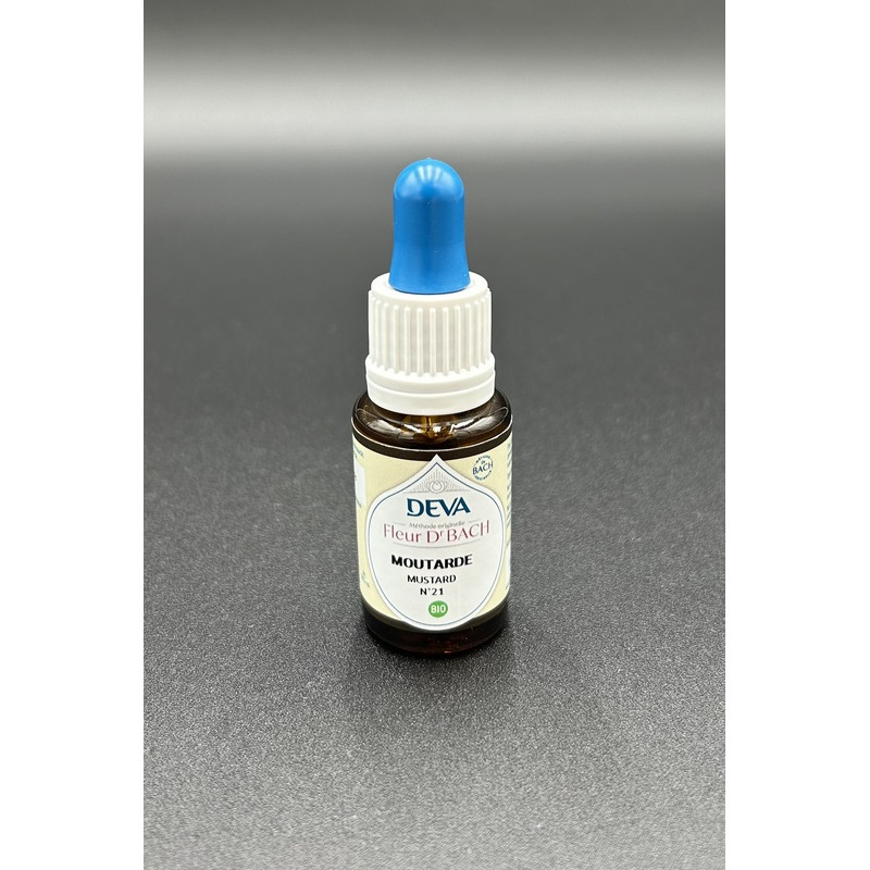 FLEURS DE BACH ELIXIR MOUTARDE 15ML DEVA