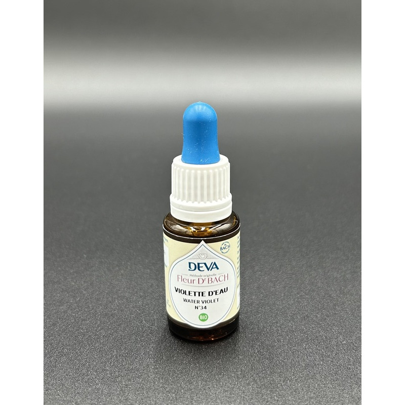 FLEURS DE BACH ELIXIR VIOLETTE D'EAU 15ML DEVA