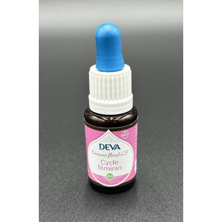 composé floral cycle féminin 17 deva