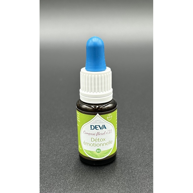composé floral détox émotionnelle 21 deva