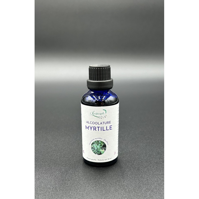 alcoolature bio myrtille - vaccinium myrtillus 50ml herberaie
