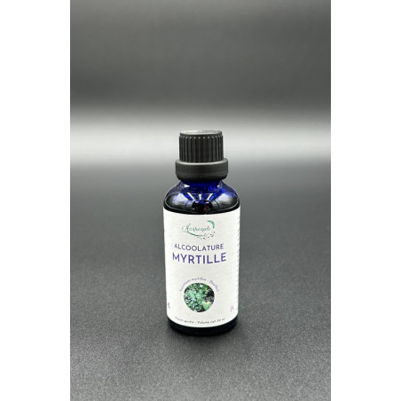 alcoolature bio myrtille - vaccinium myrtillus 50ml herberaie