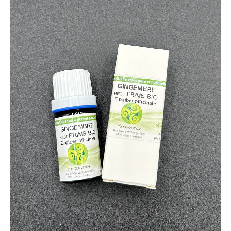 HUILES ESSENTIELLES GINGEMBRE HECT FRAIS BIO