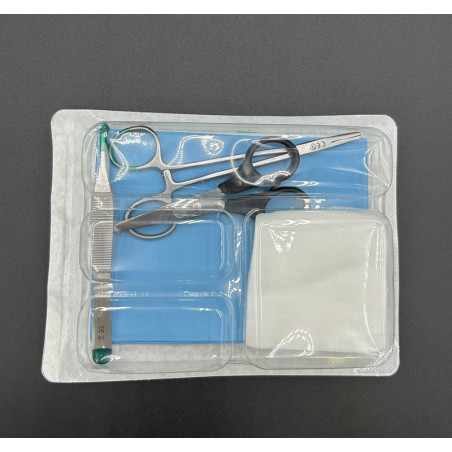 SET DE SUTURE STERILE RAFFIN N°2