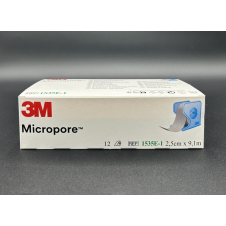 Sparadrap micropore avec dévidoir