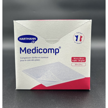 Compresses non tissé stériles 10x10 LPPR
