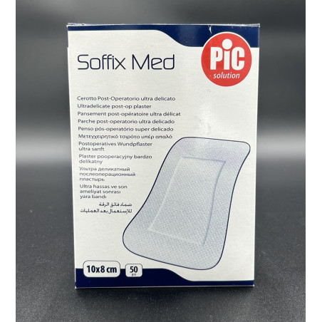 Pansements ultra doux soffix med 10 x 8 cm