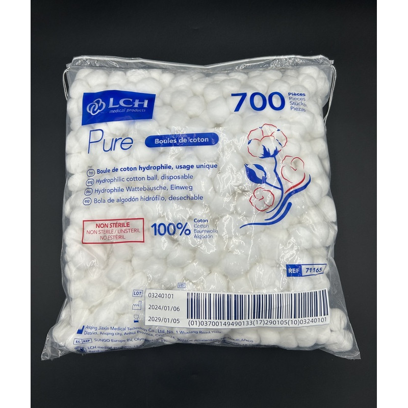 COTON BOULE 0,7G X 700