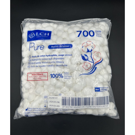 COTON BOULE 0,7G X 700