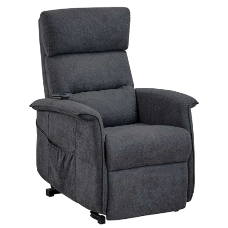 FAUTEUIL RELEVEUR NEW BERGEN GRIS - 1 moteur
