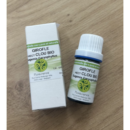 HUILES ESSENTIELLES GIROFLE HECT CLOU BIO